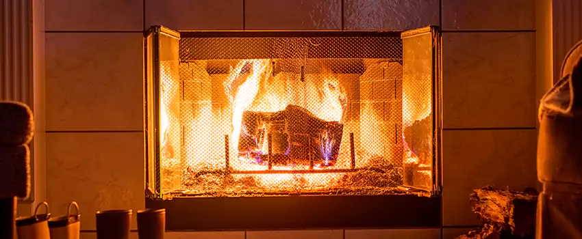 Mendota Hearth Landscape Fireplace Installation in Tuscaloosa, Alabama