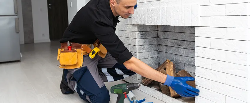 Fireplace Damaged Damper Frame Repair Services in Tuscaloosa, Alabama