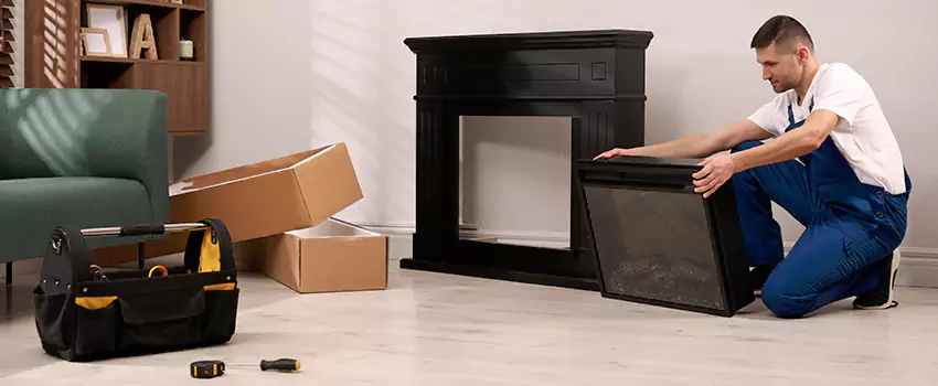 Old Rusted Metal Fireplace Repair And Replacement in Tuscaloosa, AL