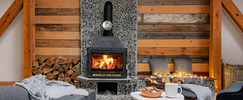 Thelin Hearth Products Direct Vent Gas Stove Fireplace Inspection in Tuscaloosa, Alabama